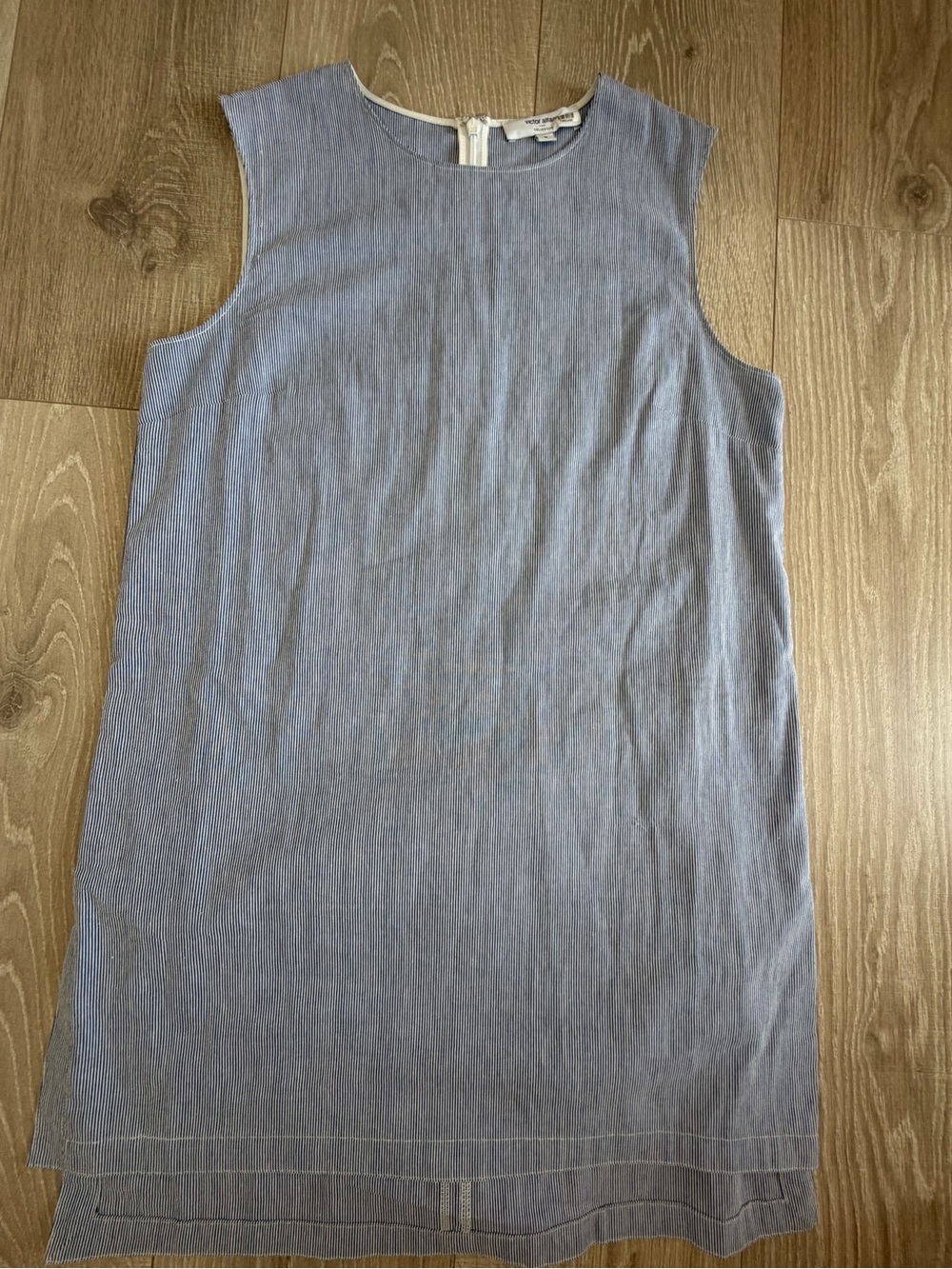 Victor Alfaro Collective Size S Pinstripe Sleeveless Top